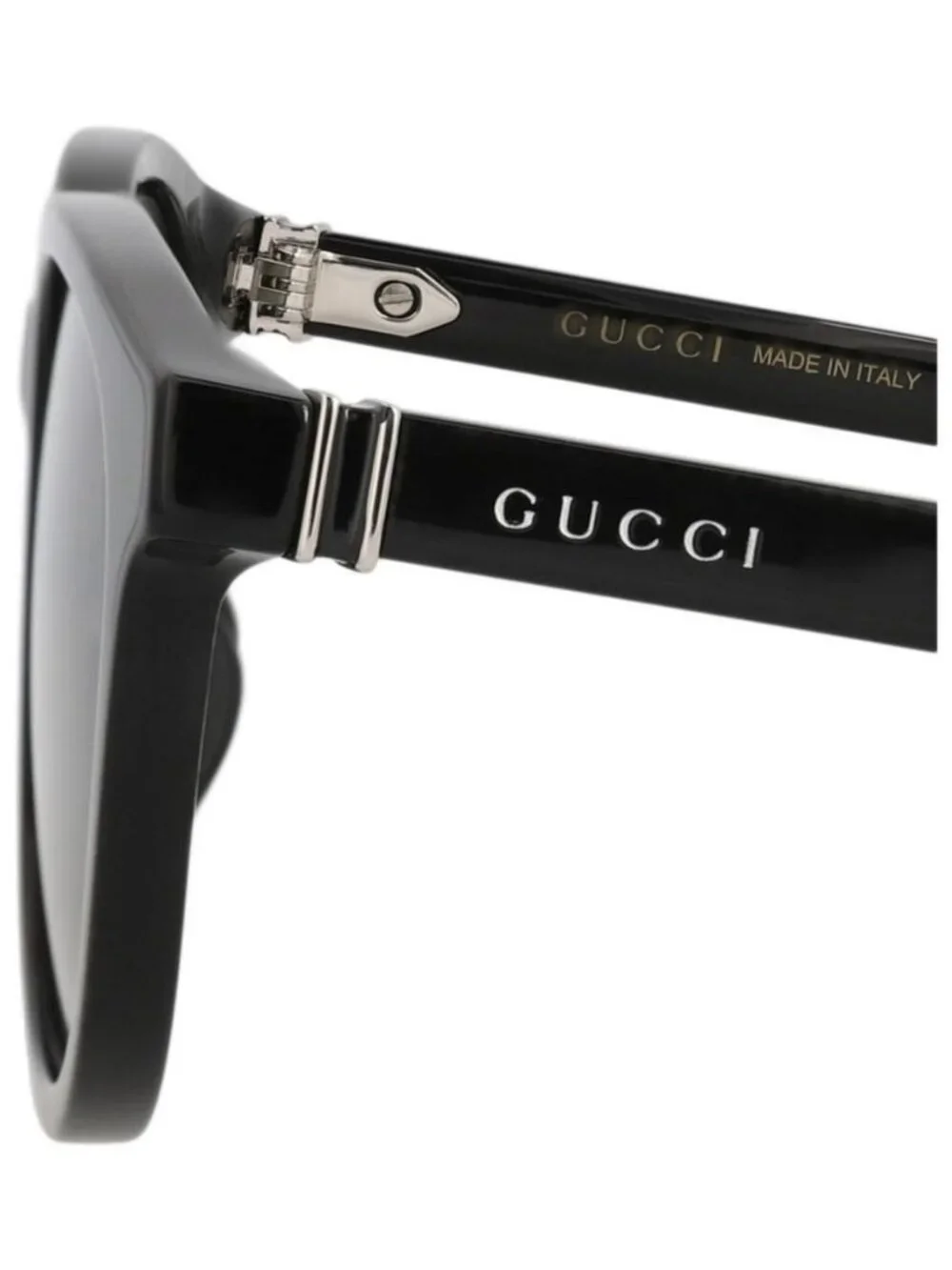 New Gucci Mens Round/Oval Black Black Grey Fashion Designer Sunglasses